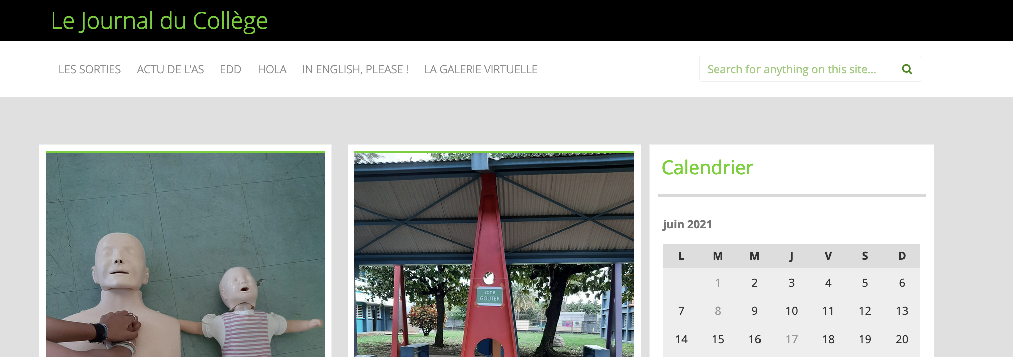 Découvrir le collège Mahé de La Bourdonnais… à travers le regard des élèves