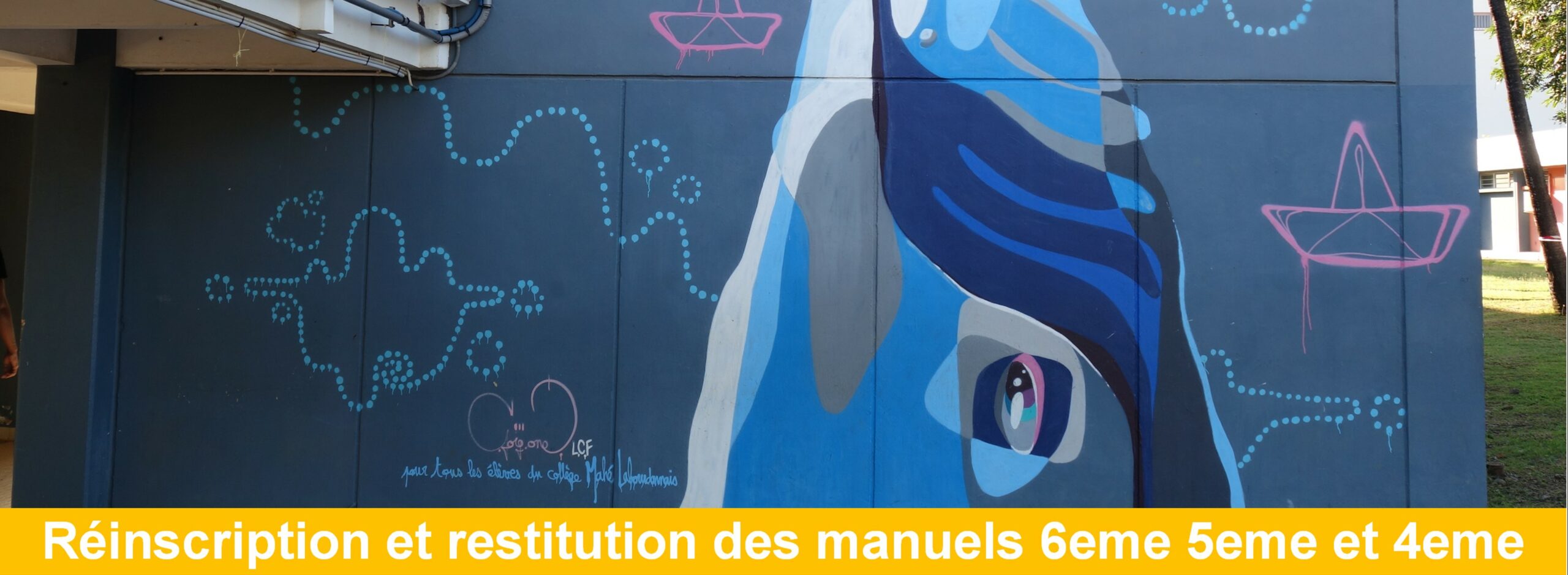 Réinscription et restitution des manuels scolaire 6eme 5eme et 4eme