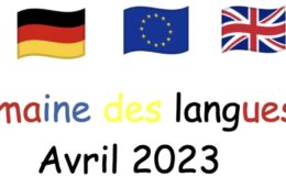 Semaine des langues – Avril 2023