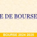 Bourse 2024 2025