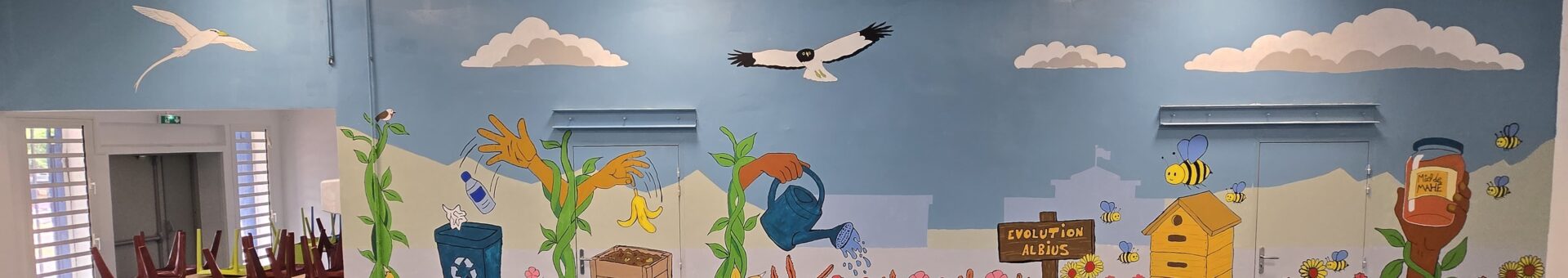 Projet « EVOLUTION ALBIUS » : Les élèves du collège Mahé de La Bourdonnais se mobilisent concrètement pour l&rsquo;écologie et la biodiversité avec l&rsquo;ONG Le Projet Imagine
