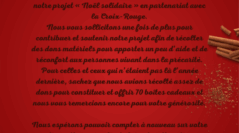 Projet « Noël solidaire »