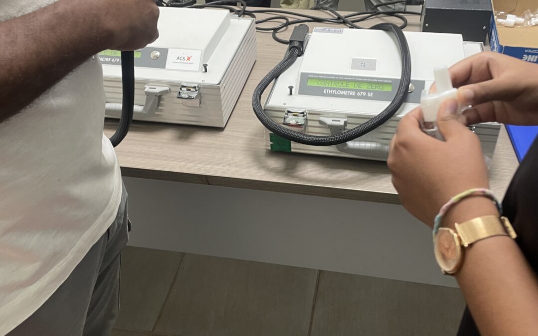 Visite du commissariat de Saint-André