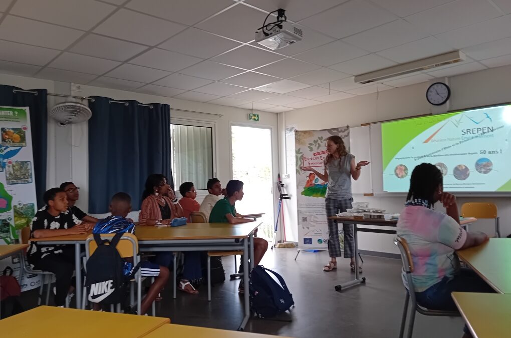 LA SREPEN présente les Espèces Exotiques et Envahissantes  aux 401 et 402 .