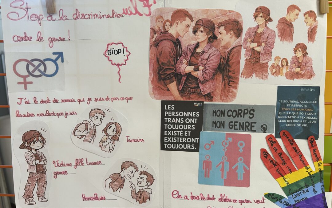 Travaux d&rsquo;élèves : les discriminations vues par  les 506, 509 et 510