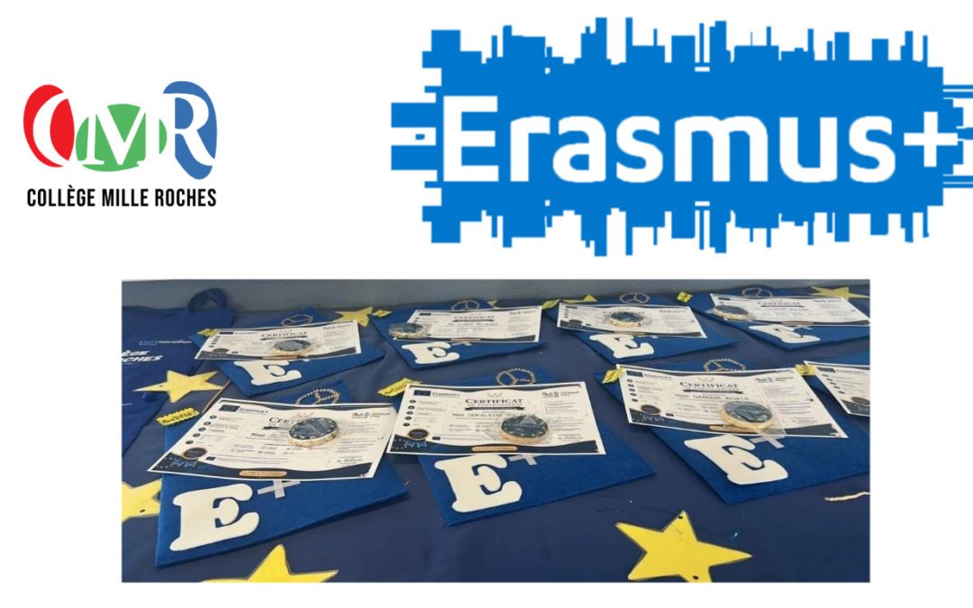 La cérémonie de restitution des mobilités Erasmus + 2025-2026