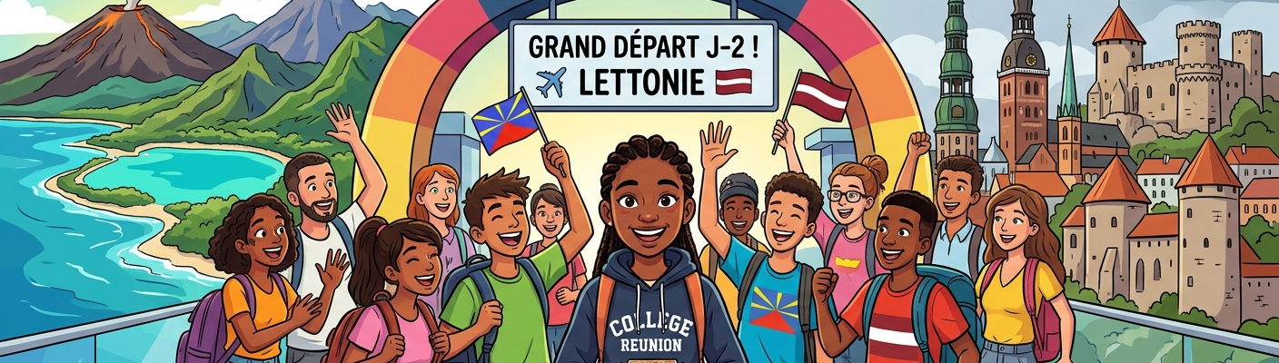 🇱🇻 Erasmus+ Lettonie : Le grand départ, c&rsquo;est ce dimanche ! ✈️