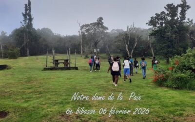 la 6e bibasse au cœur du Parc National ( notre dame de la Paix )