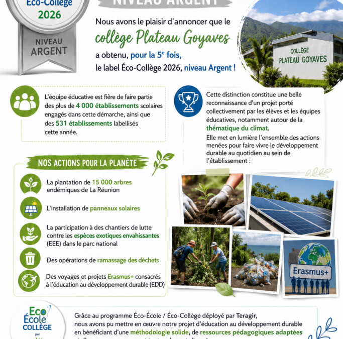 label Eco-collège 2026