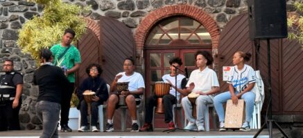 Fête de la musique : le collège Pointe des châteaux à la fête de la musique ce dimanche 21 juin à St leu aux côtés de M Le Maire