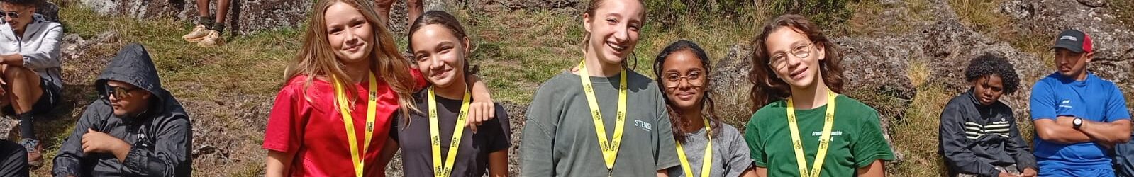 Championnat académique UNSS de randonnée sportive à Trous Blancs