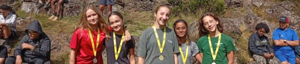 Championnat académique UNSS de randonnée sportive à Trous Blancs