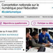 Concertation nationale sur le numérique pour l’éducation