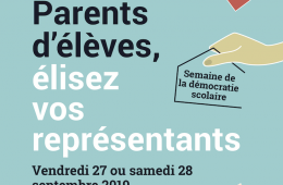 Semaine de la démocratie scolaire – Elections des représentants des parents d’élèves