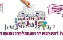 Vote des représentants des parents d’élèves 2022-2023.