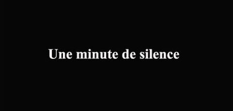 DU SILENCE POUR ….