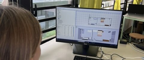 Les 4e SI aménagent une maison en 3D