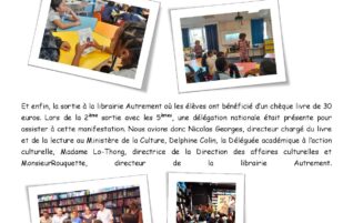 JEUNES EN LIBRAIRIE – Collège Les Tamarins