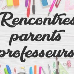 Planning rencontre parents-profs