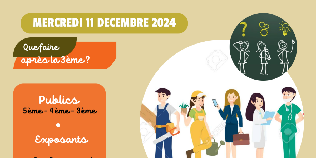 Forum des Métiers et des Formations 2024