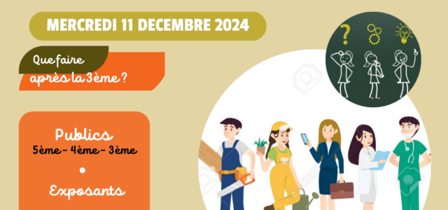 Forum des Métiers et des Formations 2024