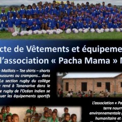 Association « PACHA MAMA » – collecte avant le 4 avril