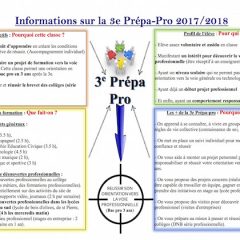 INFO 3ème prépa-Pro 2017/2018