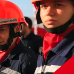 Jeunes sapeurs pompiers volontaires