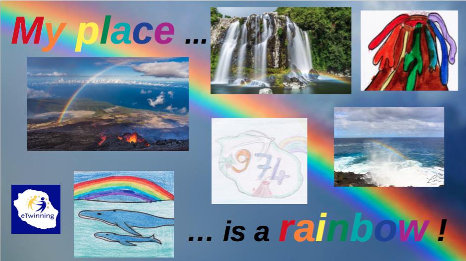 E-TWINNING :                              My place is a Rainbow Reunion Island /KNOCK KNOCK YOU’VE GOT MAIL