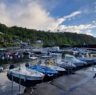 Fresque « Océan Est » à la Marine de Sainte-Rose