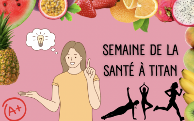 Les talents des élèves de Titan au service de la prévention santé