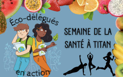 Éco-délégués, des ambassadeurs au service de la santé