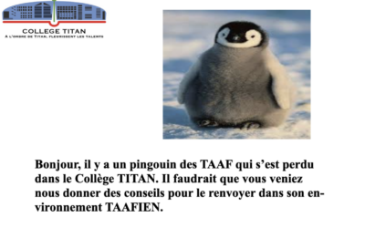 APPEL À Témoins des TAAF … la 5ème ANTARES a besoin de vous!