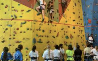 Sortie mur intérieur au Gymnase SOUBOU