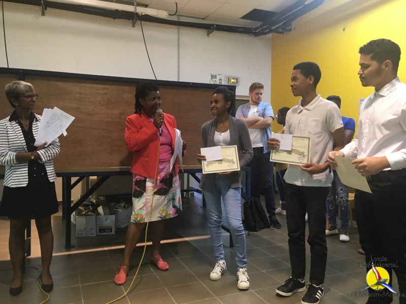 Remise des prix Jeudi 4 juillet 2019