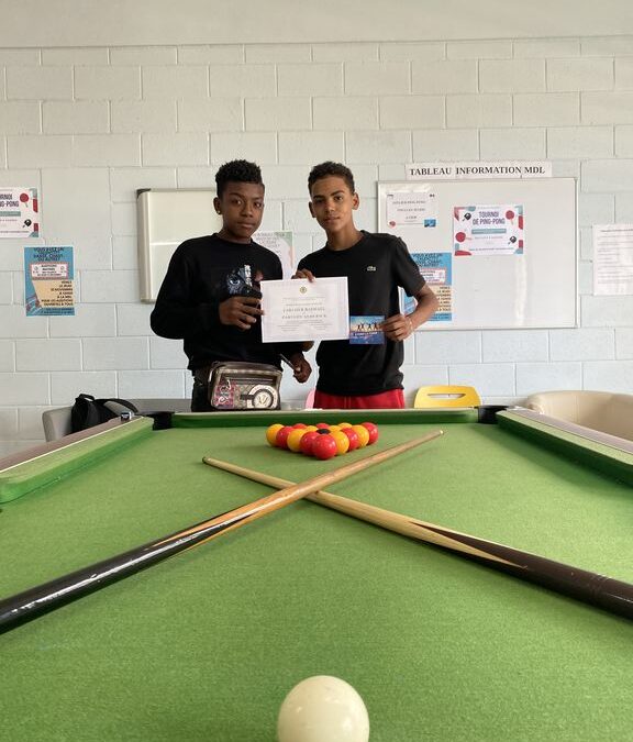 Tournoi de billard à la Maison des Lycéens 