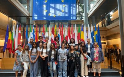 Nos élèves au Parlement Européen à Strasbourg !