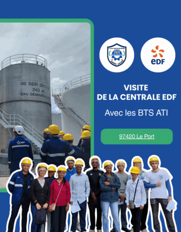 Visite pédagogique à la centrale EDF du port pour nos étudiants de BTS ATI !