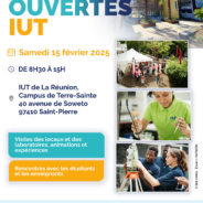 Journée Portes Ouvertes de l’IUT de La Réunion – samedi 15 février 2025