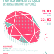 JPO LYCEE AMBROISE VOLLARD : FORMATIONS ARTS APPLIQUES reportées à ce vendredi 21/03 et ce samedi matin 22/03