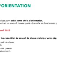 Classe de 2GT : Phase définitive 2024-2025 / saisir les choix définitifs / consulter et répondre aux décisions du conseil de classe