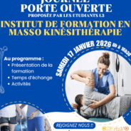 Journée porte ouvertes de l’IFMK de la Réunion le 17/01/2026