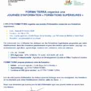 FORMA’TERRA : Journées Portes Ouvertes le 07/02/2026 au Lycée agricole Emilie BOYER DE LA GIRODAY