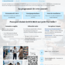 JPO BTS MCO – Lycée de Vue Belle La saline le 25 février 2026