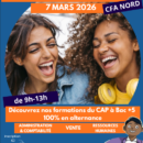 Journée Portes Ouvertes Filière Tertiaire Nord 📅 Samedi 7 mars 2026🕘 De 9h à 13h📍 Campus Roger Roland
