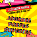 JPO- Lycée Antoine Roussin – Saint- Louis le 14/02/2026 8h30 à 11h