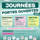 Journée Portes Ouvertes FORMA&rsquo;TERRA – Samedi 28 mars 2026 📅 Date : Samedi 28 mars⏰ Horaire : 8h00 – 16h00📍 Lieu : Site de Saint-Paul