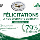 Résultat BTS PIM session 2026