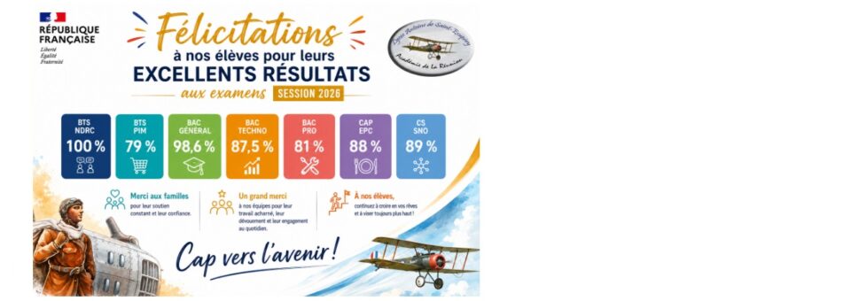 Résultats aux examens session 2026