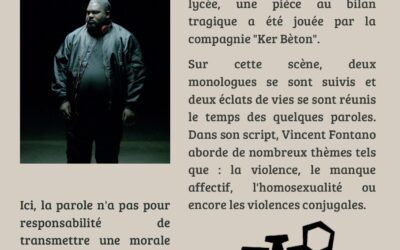 Théâtre à Bel Air : pièce “Loin des Hommes” (article rédigé par Sélena BEGUE)